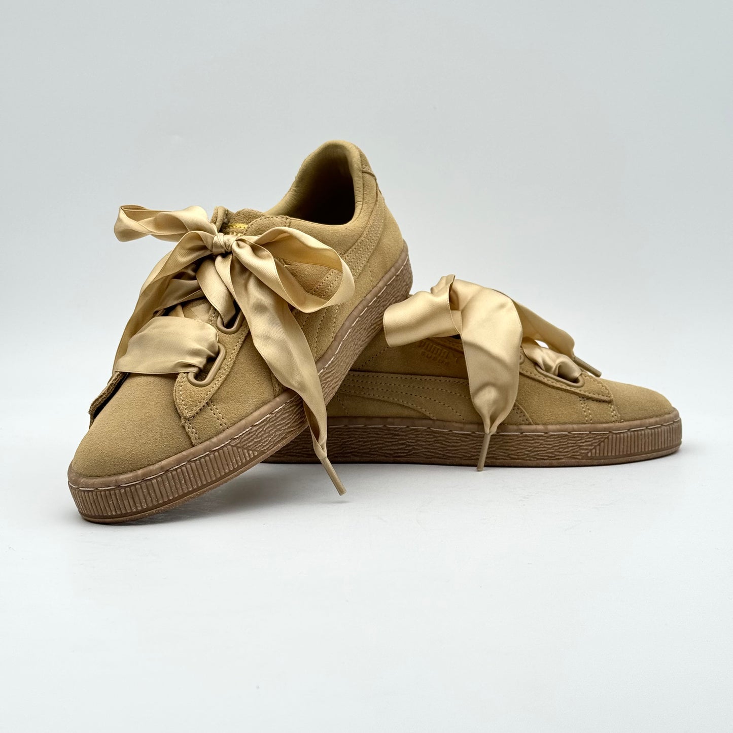 Puma Suede Heart Leopard