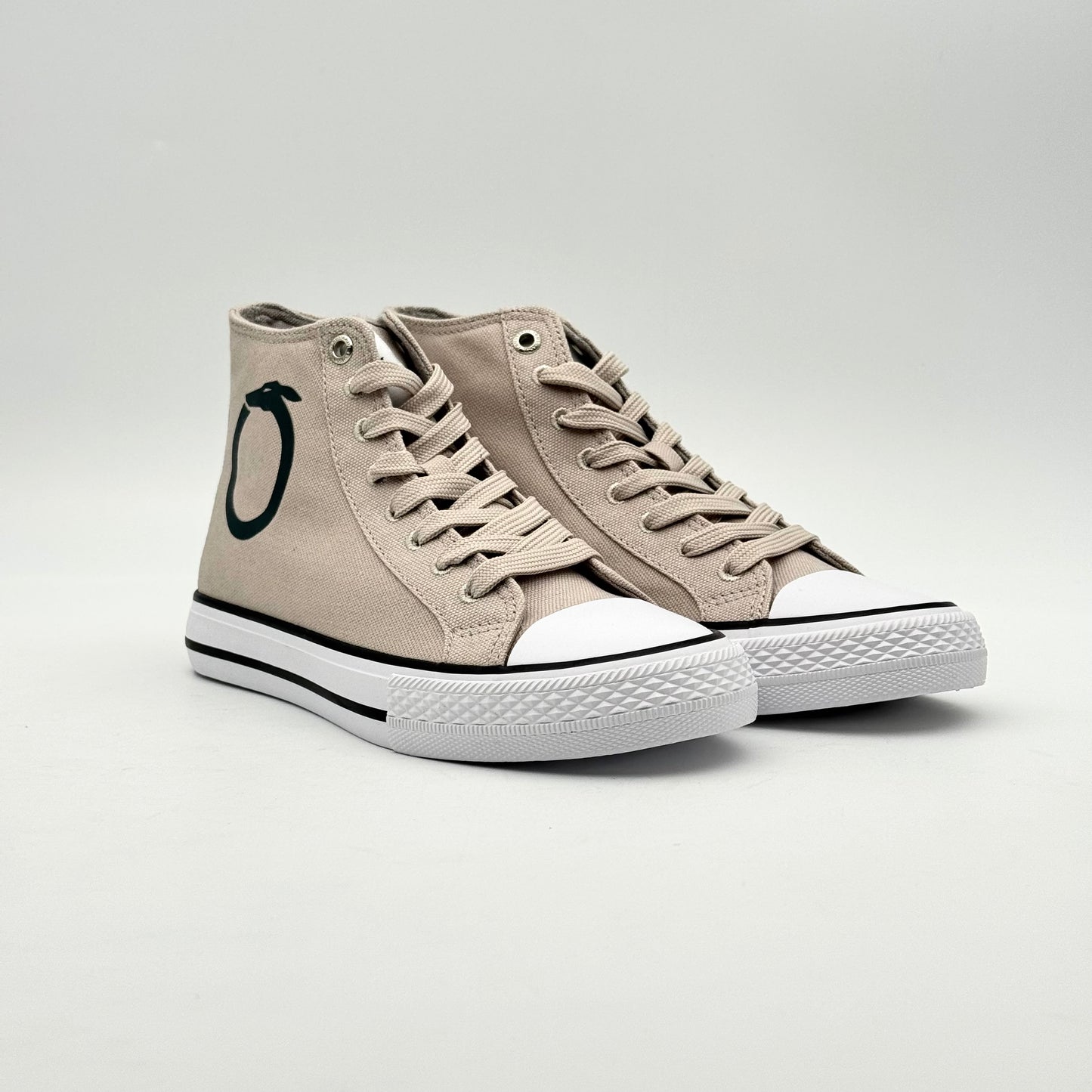 Trussardi Greyhound Canvas High