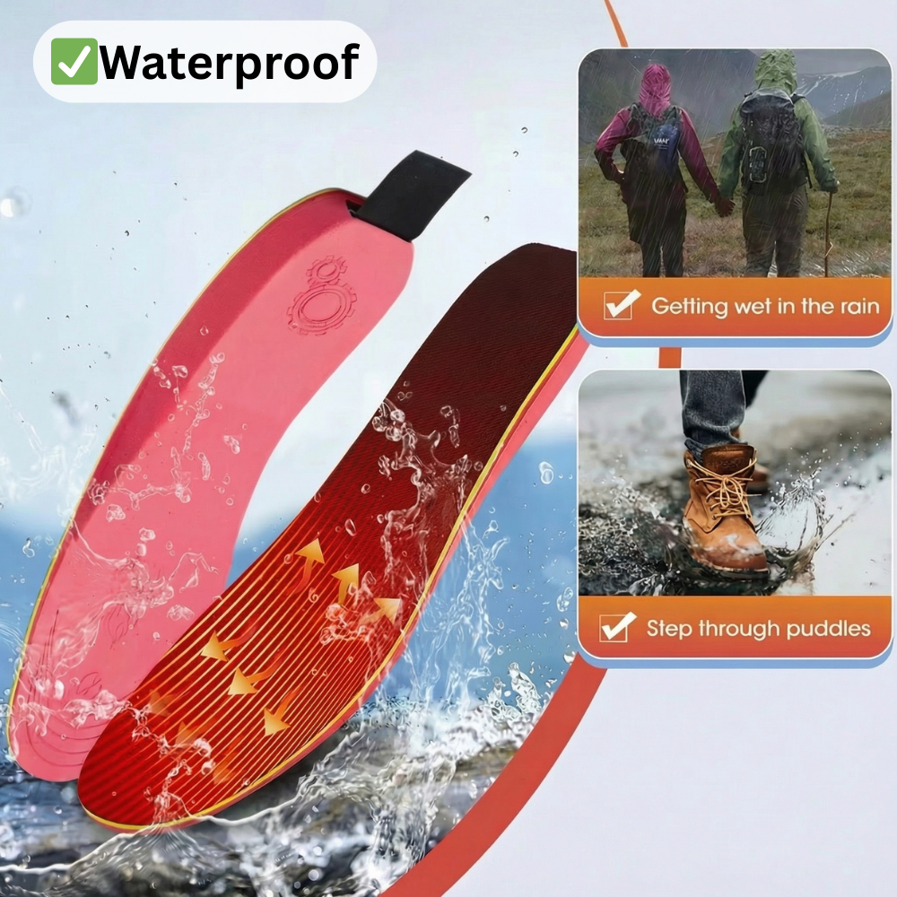 FrostRunner Heated Insoles – All Day Warmth